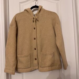 Jacob Cream Wool Cardigan